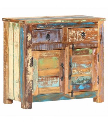 vidaXL Sideboard 70x35x65 cm Solid Reclaimed Wood