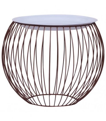 vidaXL Coffee Table Gold Ø 51 cm