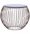 vidaXL Coffee Table Gold Ø 51 cm