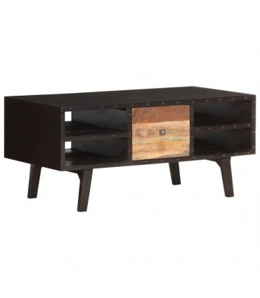 vidaXL Coffee Table 100x50x45 cm Solid Reclaimed Wood