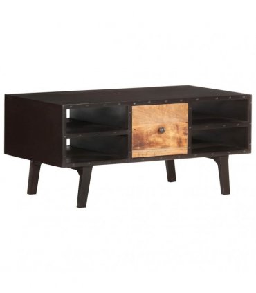 vidaXL Coffee Table 100x50x45 cm Solid Reclaimed Wood