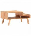 vidaXL Coffee Table 100x50x45 cm Solid Acacia Wood