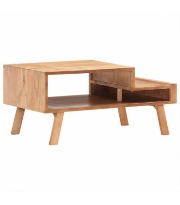 vidaXL Coffee Table 100x50x45 cm Solid Acacia Wood