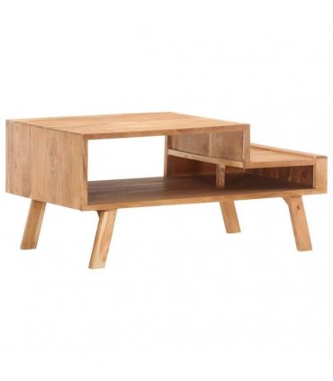 vidaXL Coffee Table 100x50x45 cm Solid Acacia Wood