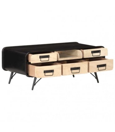vidaXL Coffee Table 100x50x40 cm Solid Mango Wood
