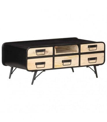 vidaXL Coffee Table 100x50x40 cm Solid Mango Wood
