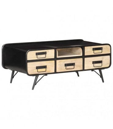 vidaXL Coffee Table 100x50x40 cm Solid Mango Wood