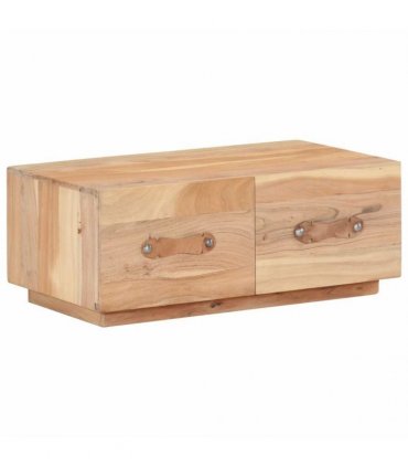 vidaXL Coffee Table 90x50x35 cm Solid Reclaimed Wood