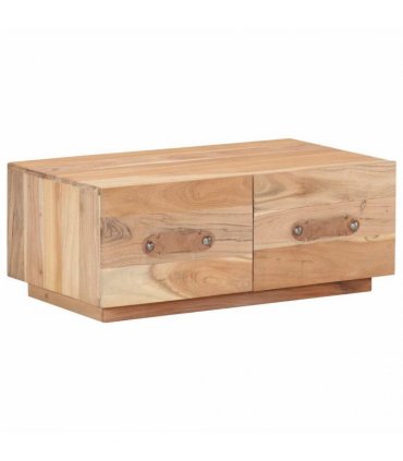 vidaXL Coffee Table 90x50x35 cm Solid Reclaimed Wood