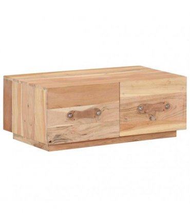 vidaXL Coffee Table 90x50x35 cm Solid Reclaimed Wood