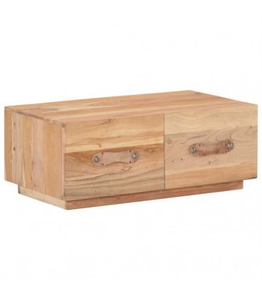 vidaXL Coffee Table 90x50x35 cm Solid Reclaimed Wood