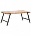 vidaXL Dining Table 180x90x76 cm Solid Mango Wood