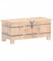 vidaXL Chest 90x40x40 cm Solid Acacia Wood