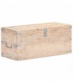 vidaXL Chest 90x40x40 cm Solid Acacia Wood
