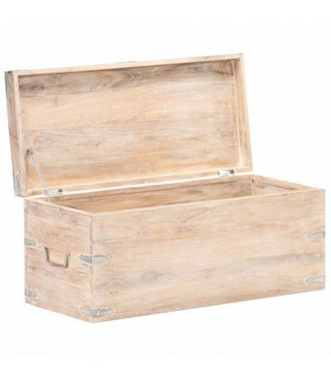 vidaXL Chest 90x40x40 cm Solid Acacia Wood