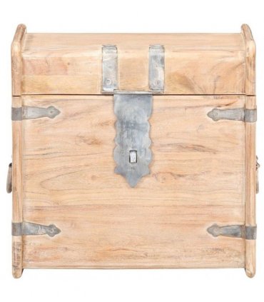 vidaXL Chest 40x40x40 cm Solid Acacia Wood