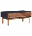vidaXL Coffee Table 90x50x40 cm Solid Acacia Wood and MDF