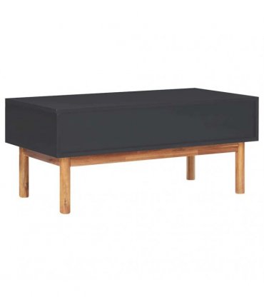 vidaXL Coffee Table 90x50x40 cm Solid Acacia Wood and MDF
