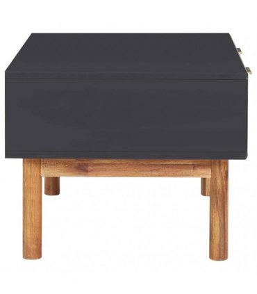 vidaXL Coffee Table 90x50x40 cm Solid Acacia Wood and MDF