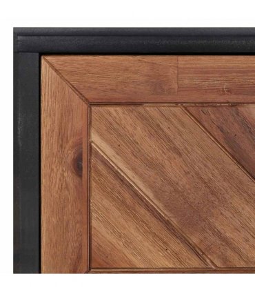 vidaXL Coffee Table 90x50x40 cm Solid Acacia Wood and MDF