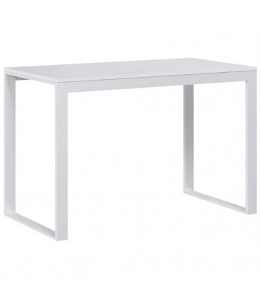 vidaXL Computer Desk White 110x60x73 cm Engineered Wood