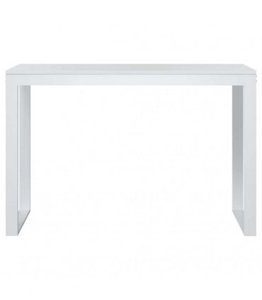 vidaXL Computer Desk White 110x60x73 cm Engineered Wood