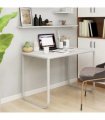 vidaXL Computer Desk White 110x60x73 cm Engineered Wood