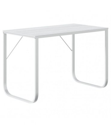 vidaXL Computer Desk White 110x60x73 cm Engineered Wood