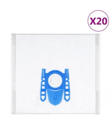 vidaXL Vacuum Cleaner Bags for Bosch/Siemens DEFGH 20 pcs