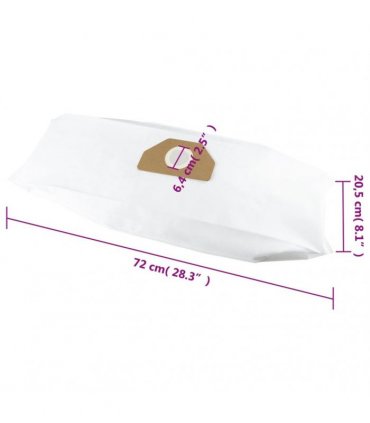 vidaXL Vacuum Cleaner Bags for Karcher 6.959-130.0 20 pcs