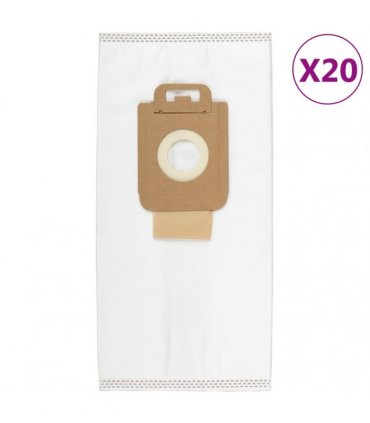 vidaXL Vacuum Cleaner Bags for Nilfisk King 20 pcs