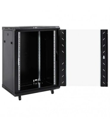 vidaXL 15U Network Cabinet with Swivel Feet 19" IP20 60x45x86 cm