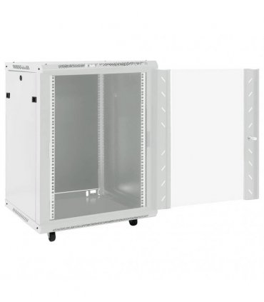 vidaXL 15U Network Cabinet with Swivel Feet 19" IP20 60x45x86 cm