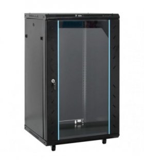 vidaXL 18U Network Cabinet with Swivel Feet 19" IP20 60x60x100 cm