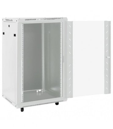 vidaXL 18U Network Cabinet with Swivel Feet 19" IP20 60x60x100 cm