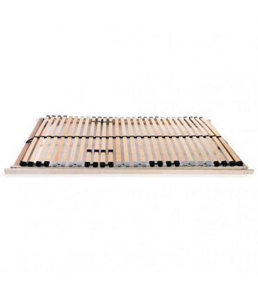 vidaXL Slatted Bed Bases without Mattress 2 pcs with 28 Slats 70x200cm