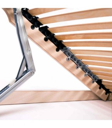 vidaXL Slatted Bed Bases without Mattress 2 pcs with 42 Slats 70x200cm