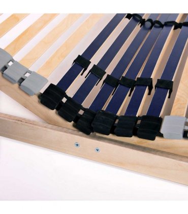 vidaXL Slatted Bed Bases without Mattress 2 pcs with 42 Slats 70x200cm