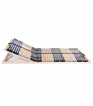 vidaXL Slatted Bed Bases without Mattress 2 pcs with 42 Slats 70x200cm