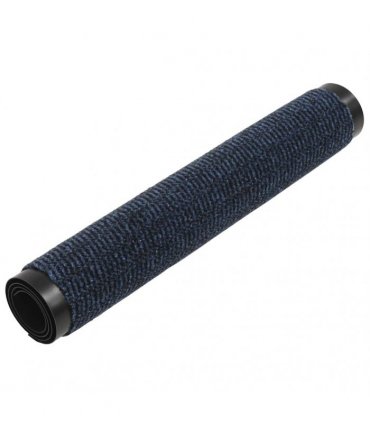 vidaXL Dust Control Mats 2 pcs Rectangular Tufted 40x60 cm Blue