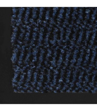 vidaXL Dust Control Mats 2 pcs Rectangular Tufted 40x60 cm Blue