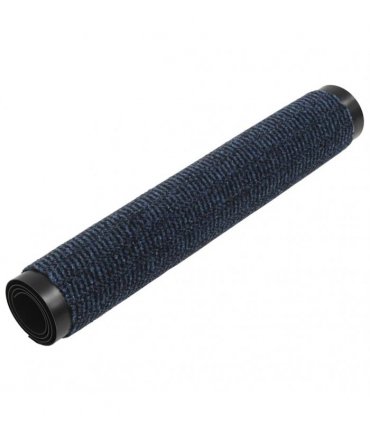vidaXL Dust Control Mats 2 pcs Rectangular Tufted 60x90 cm Blue
