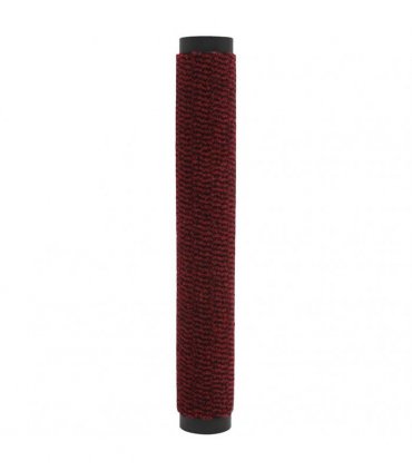 vidaXL Dust Control Mats 2 pcs Rectangular Tufted 120x180 cm Red