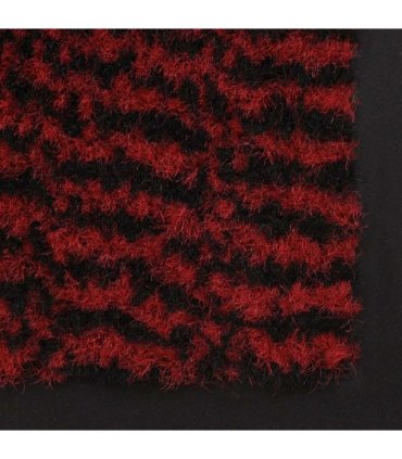 vidaXL Dust Control Mats 2 pcs Rectangular Tufted 120x180 cm Red