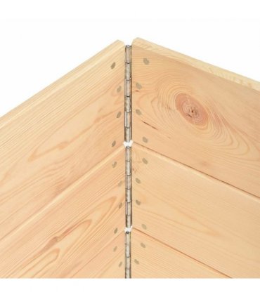 vidaXL Raised Beds 3 pcs 60x80 cm Solid Pine Wood