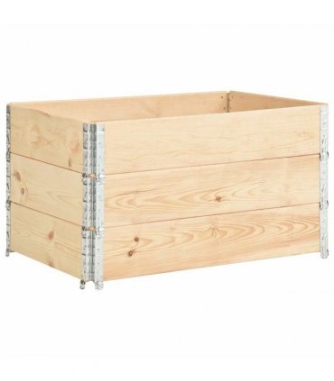 vidaXL Raised Beds 3 pcs 50x100 cm Solid Pine Wood