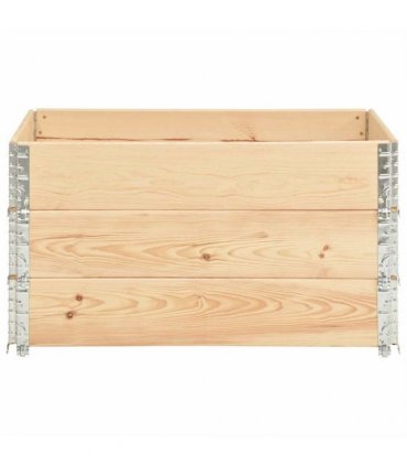 vidaXL Raised Beds 3 pcs 50x100 cm Solid Pine Wood