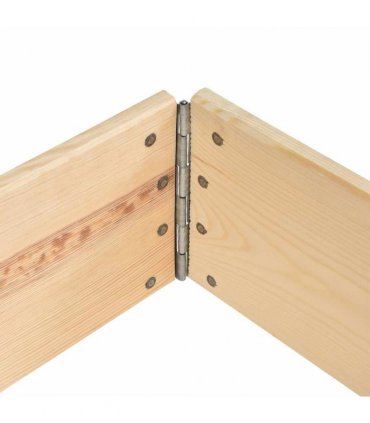 vidaXL Raised Bed 100x100 cm Solid Pine Wood