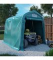 vidaXL Garage Tent PVC 1,6x2,4 m Green