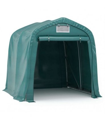 vidaXL Garage Tent PVC 1,6x2,4 m Green
